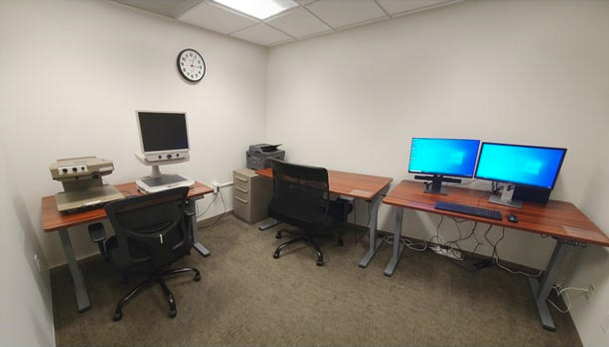 adaptive technology room