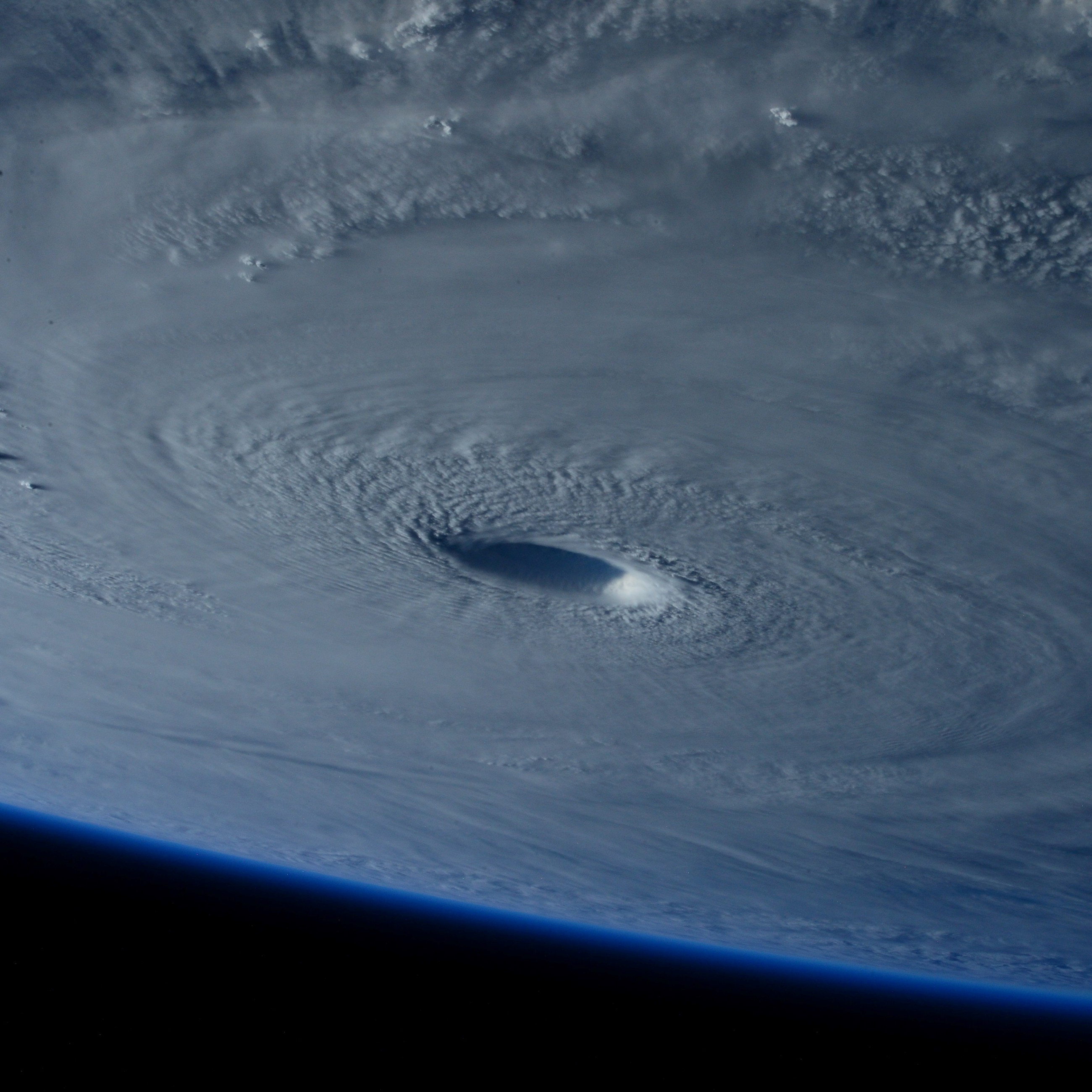 NASA - hurricane as seen from space